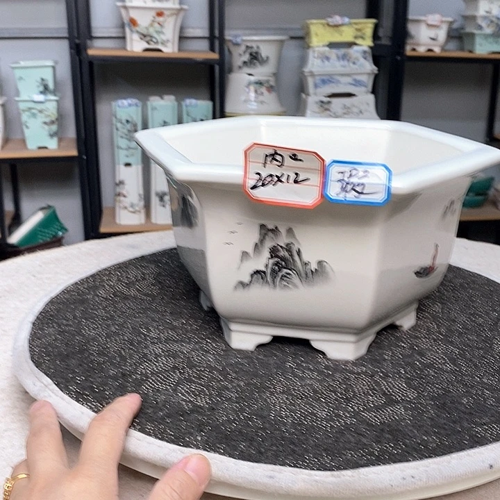 紫砂的花盆很漂亮15