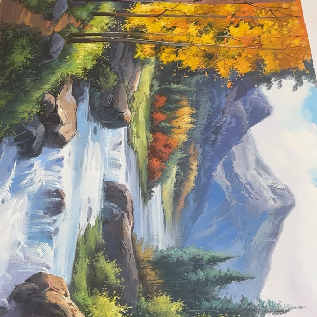 油画加油加油努力加油加油