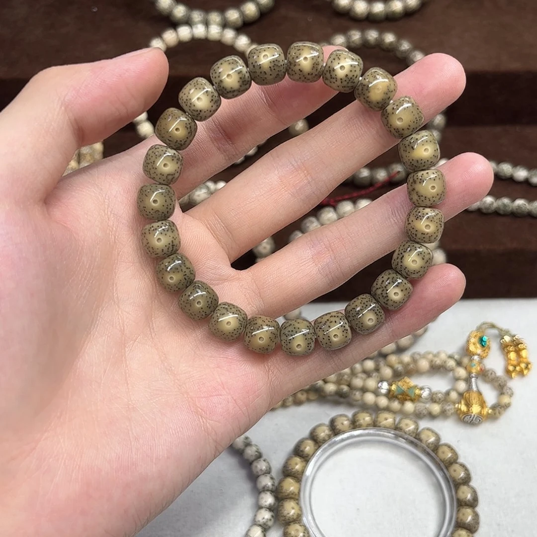 星月菩提手串10✖️9绿幽灵