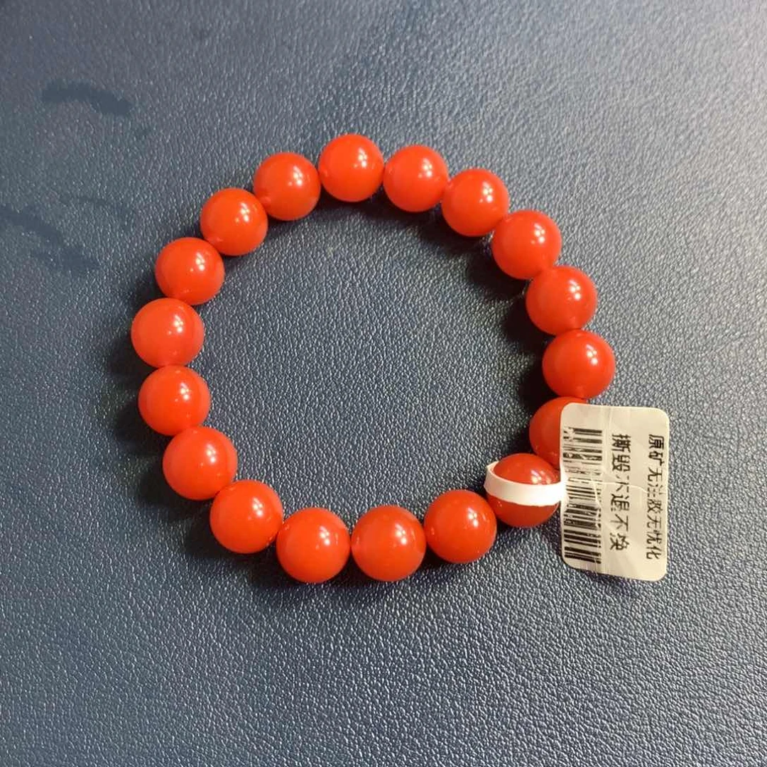 南红玛瑙10+辣椒红手串未镶嵌