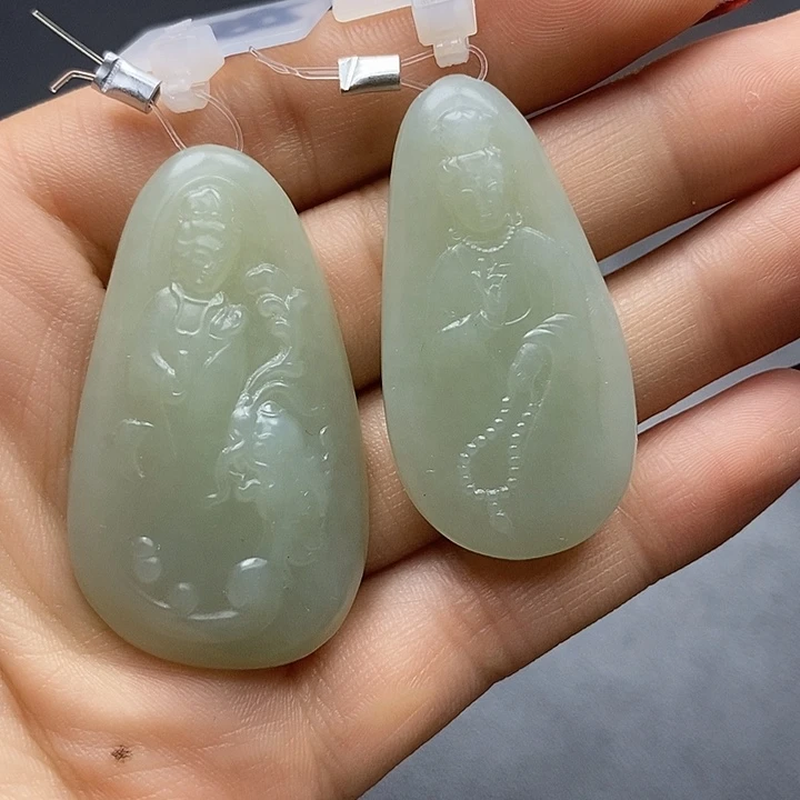 颈饰未镶嵌和田玉清***子