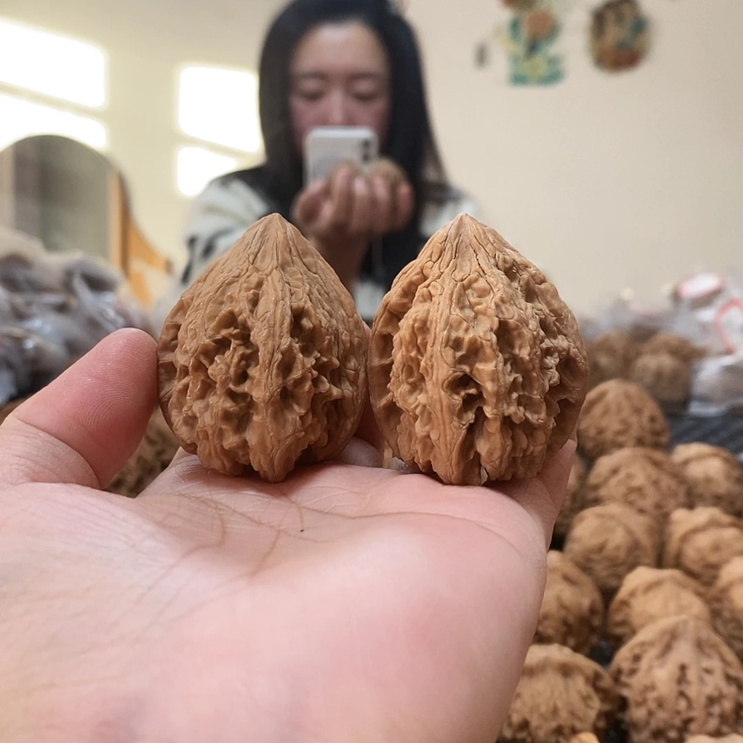 文玩核桃吊坠大沽石37