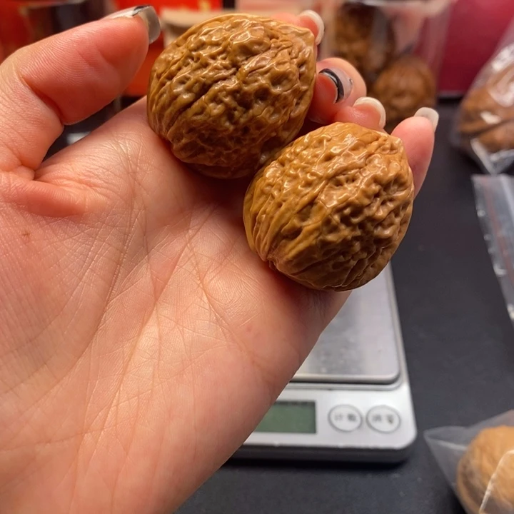 文玩核桃把件金瓜子甲壳虫