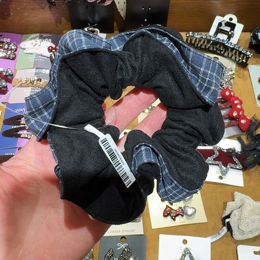 皮质非金属蓝和发饰