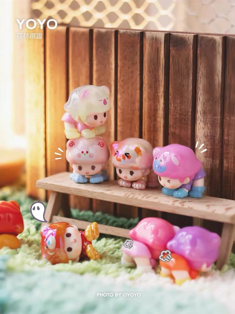 （代拆）YOYO森林奇趣系列盲盒可爱摆件
