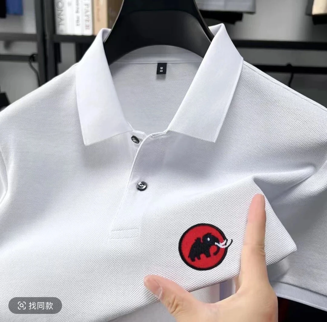 【海外撤柜】猛犸家轻奢冰丝无痕速干系列POLO衫商务休闲