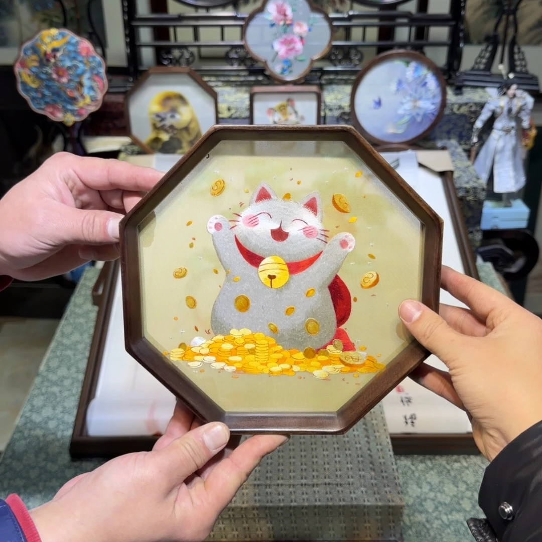 刺绣手工苏绣工艺双面