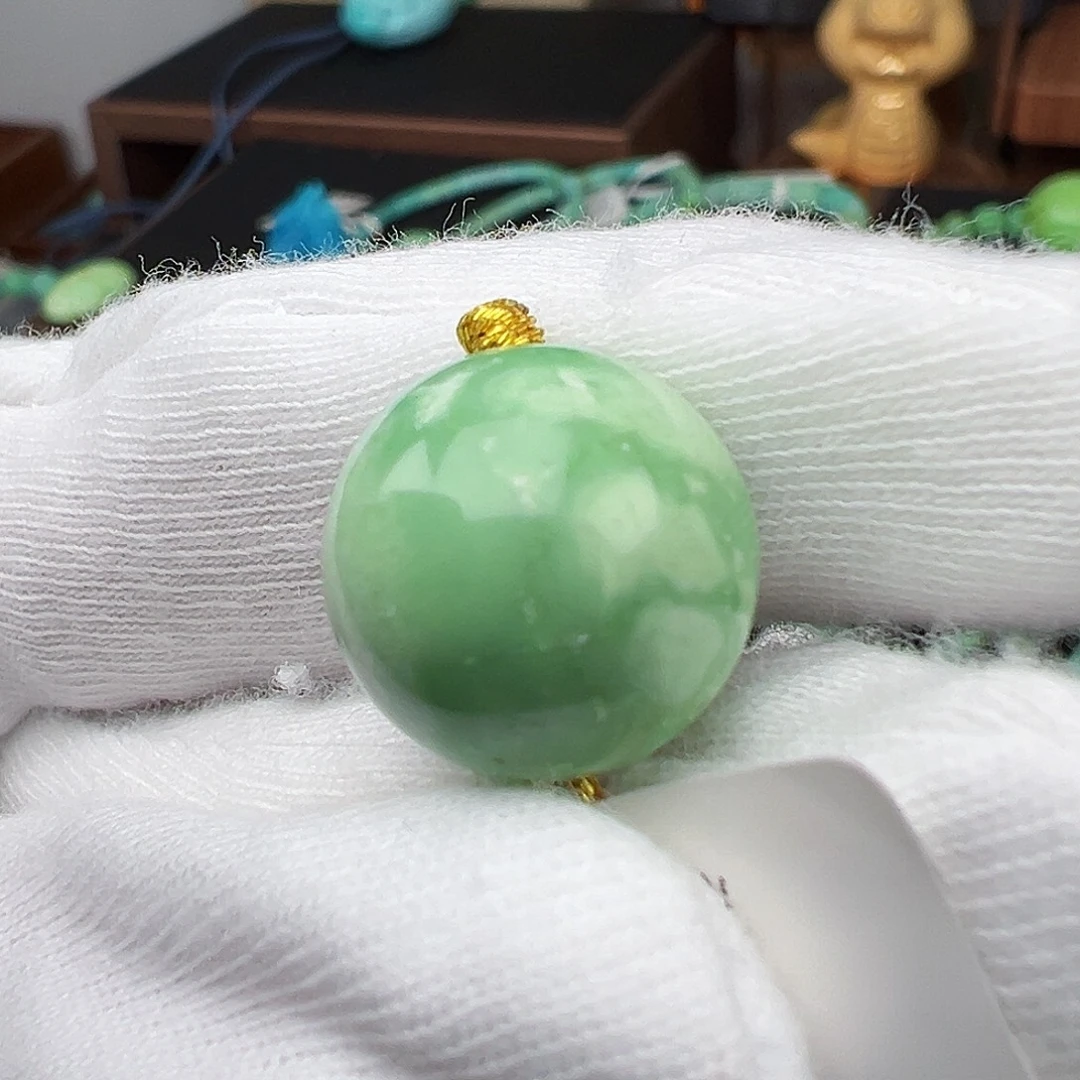 绿松石未镶嵌绿松石主播璐璐