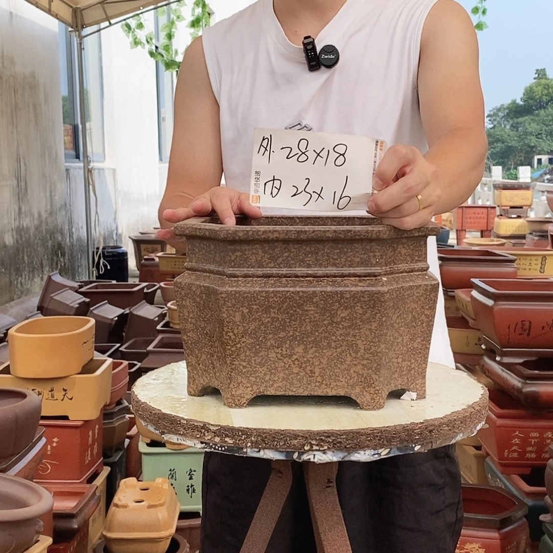 花盆段泥紫砂花盆