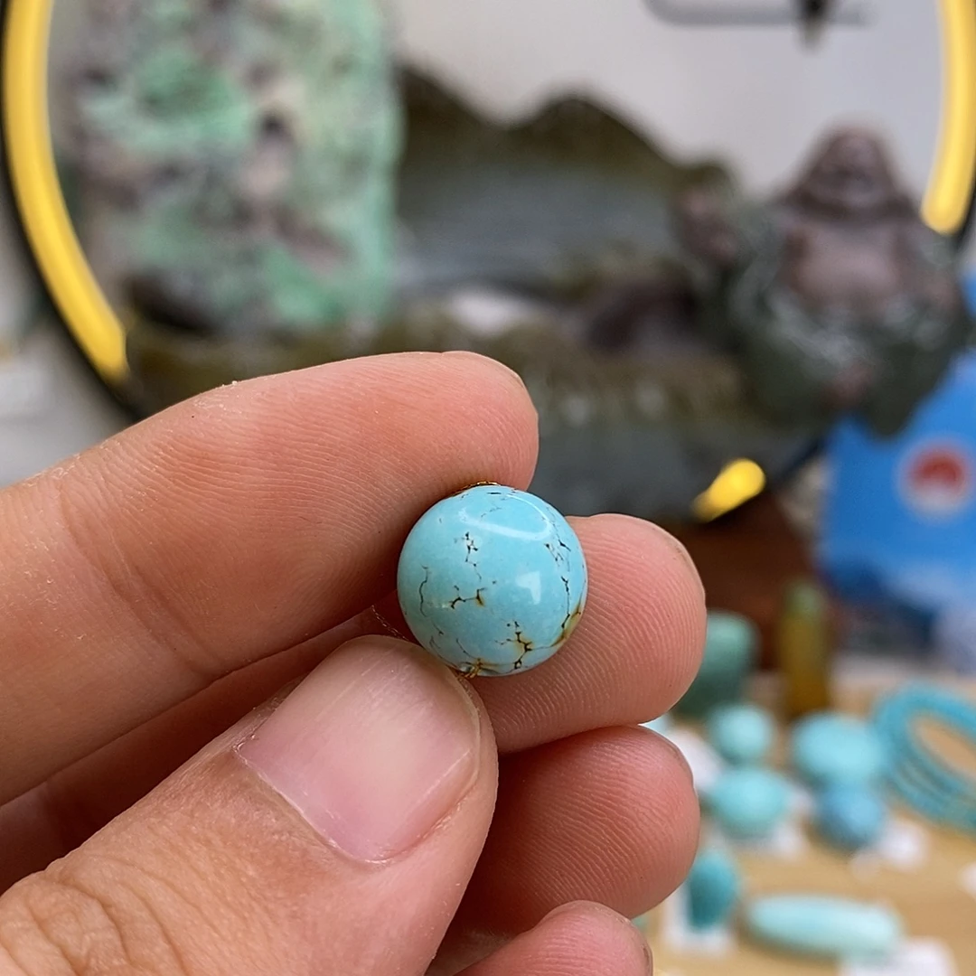 未镶嵌绿松石珠宝奇石