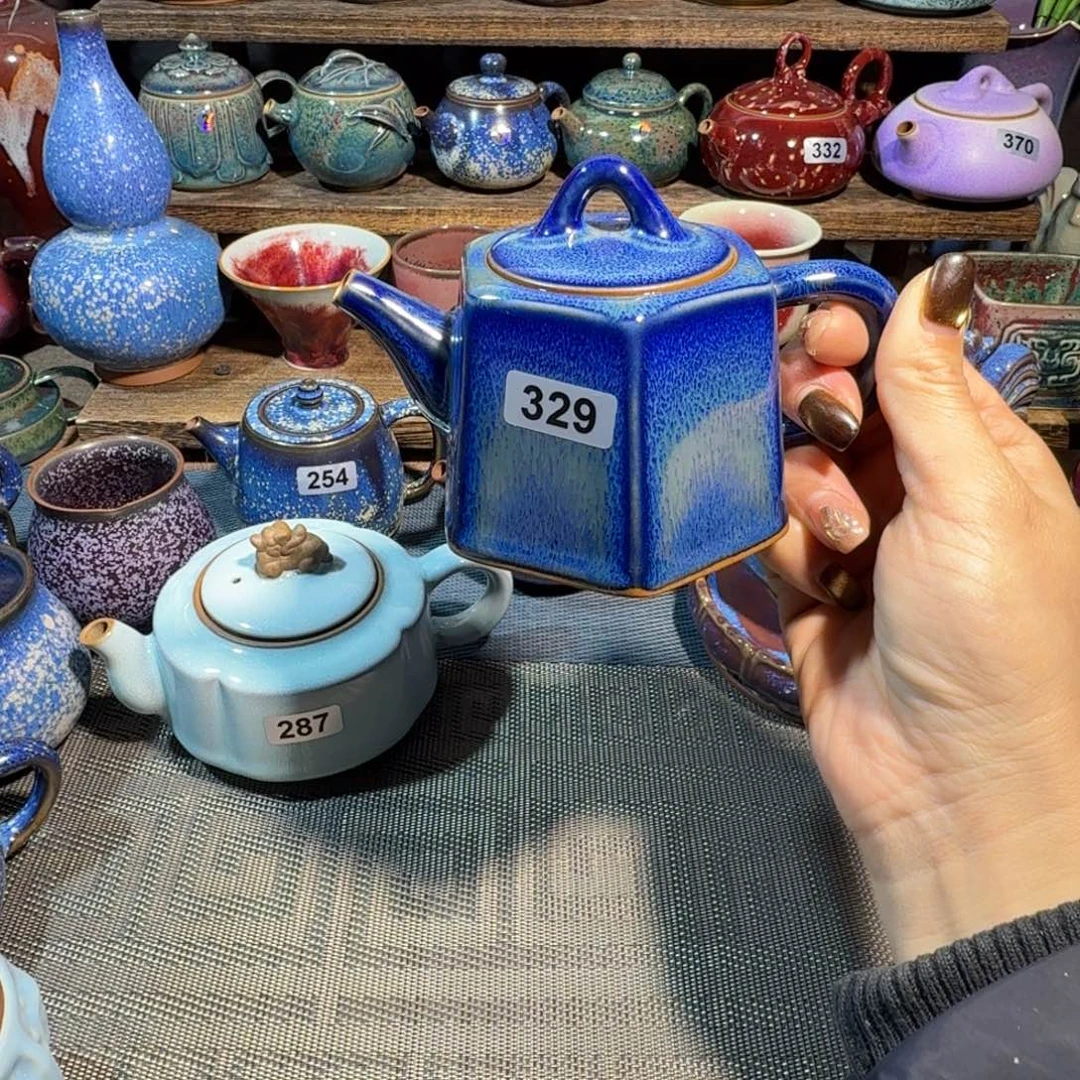 茗欣钧窑高温钧瓷