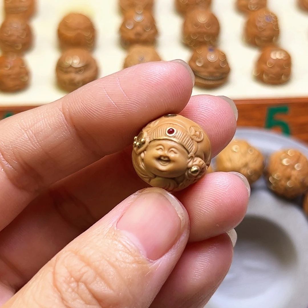 把件猴头核桃财迷