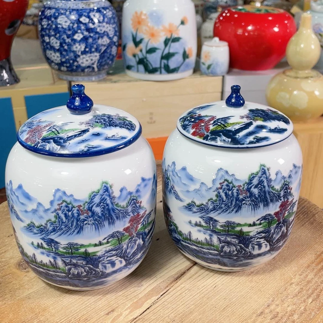 【闪购商品】罐陶瓷茶叶罐密封罐