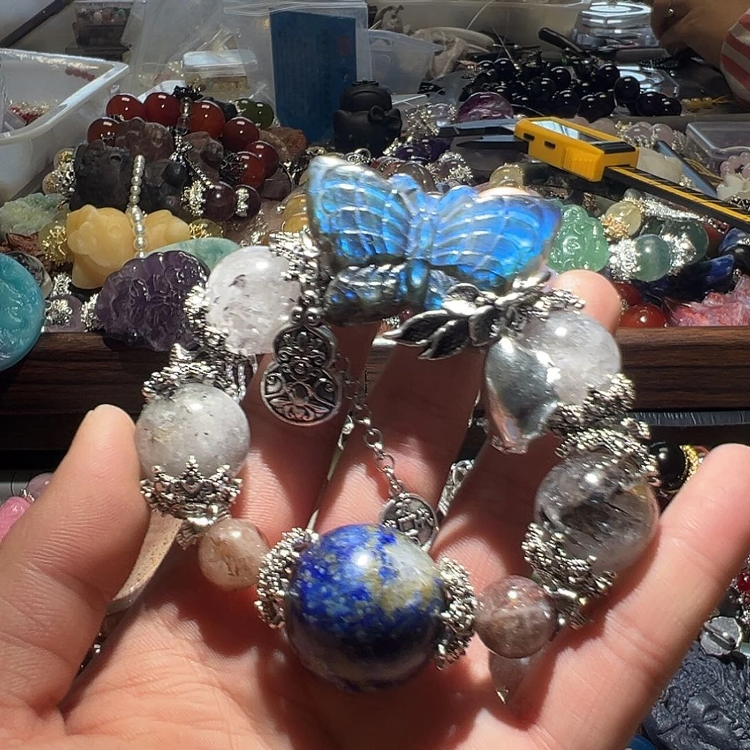 水晶未镶嵌手链水晶手链