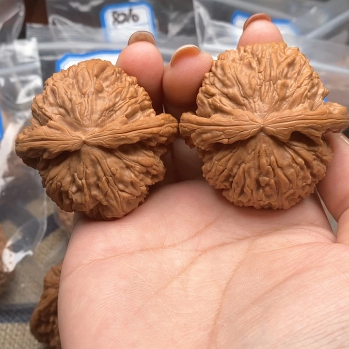 猴头核桃吊坠3127号球白48