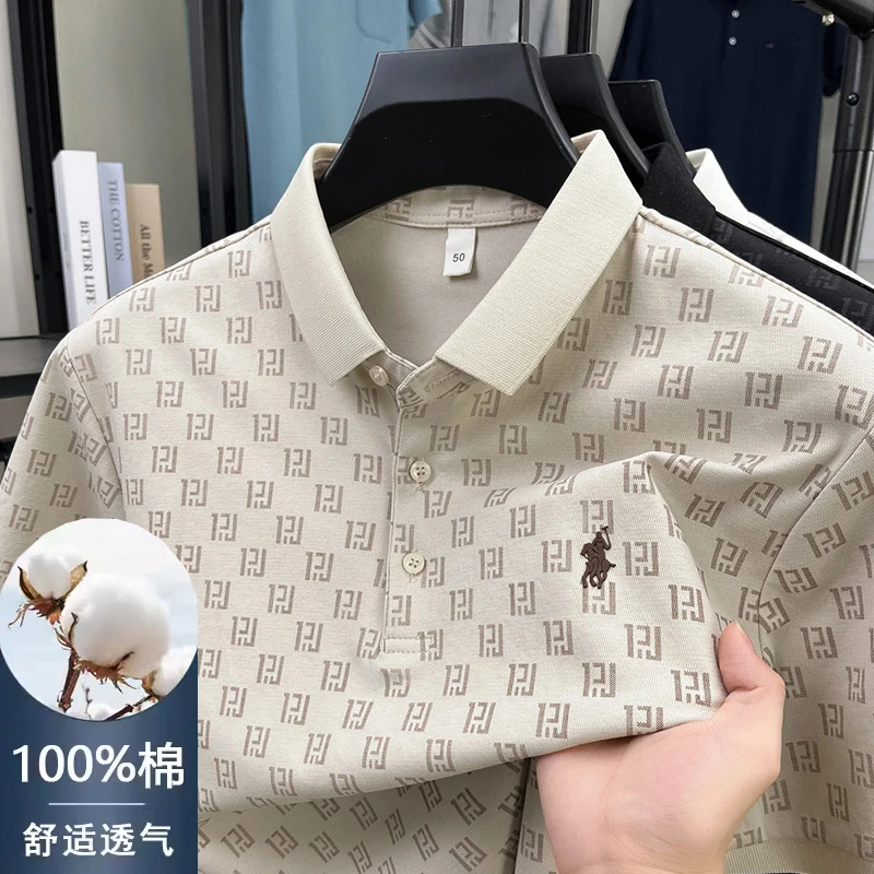 意大利正品保罗夏季短袖poloT恤衫潮流POLO衫男装纯棉爆款翻领