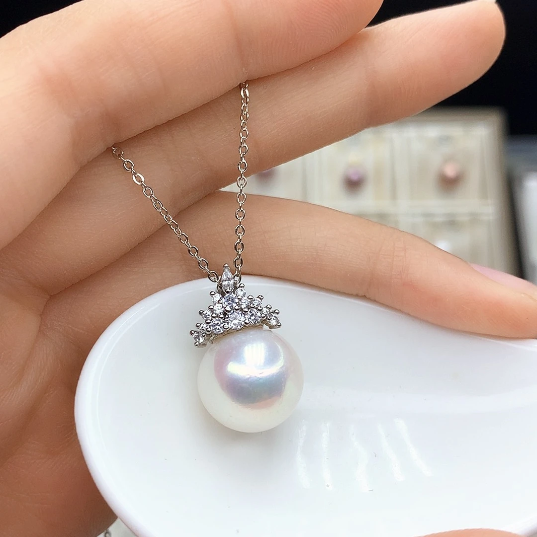 淡水珍珠合金颈饰