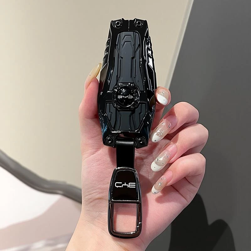 比亚迪钥匙套汉宋plus秦l唐dmi元up海豚海豹06gt驱逐舰05ev车壳扣