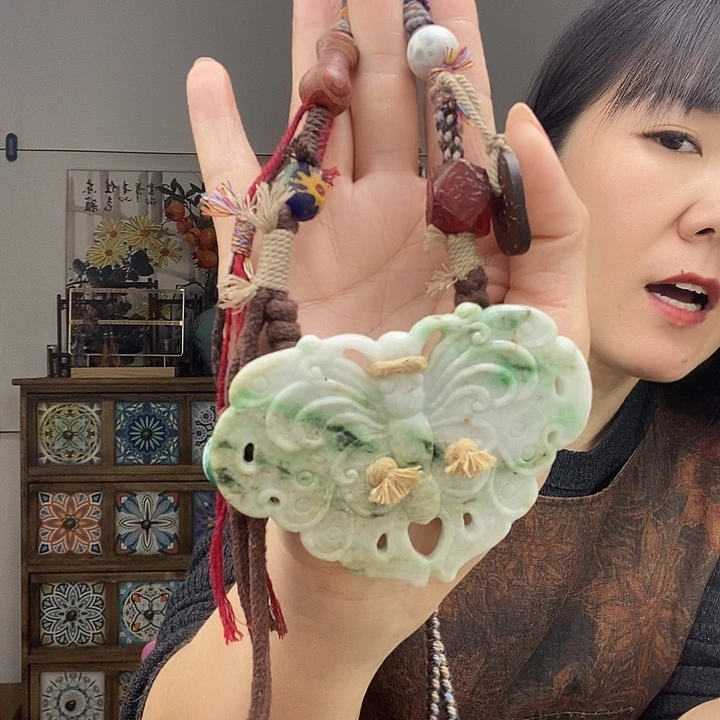 翡翠项链未镶嵌项链