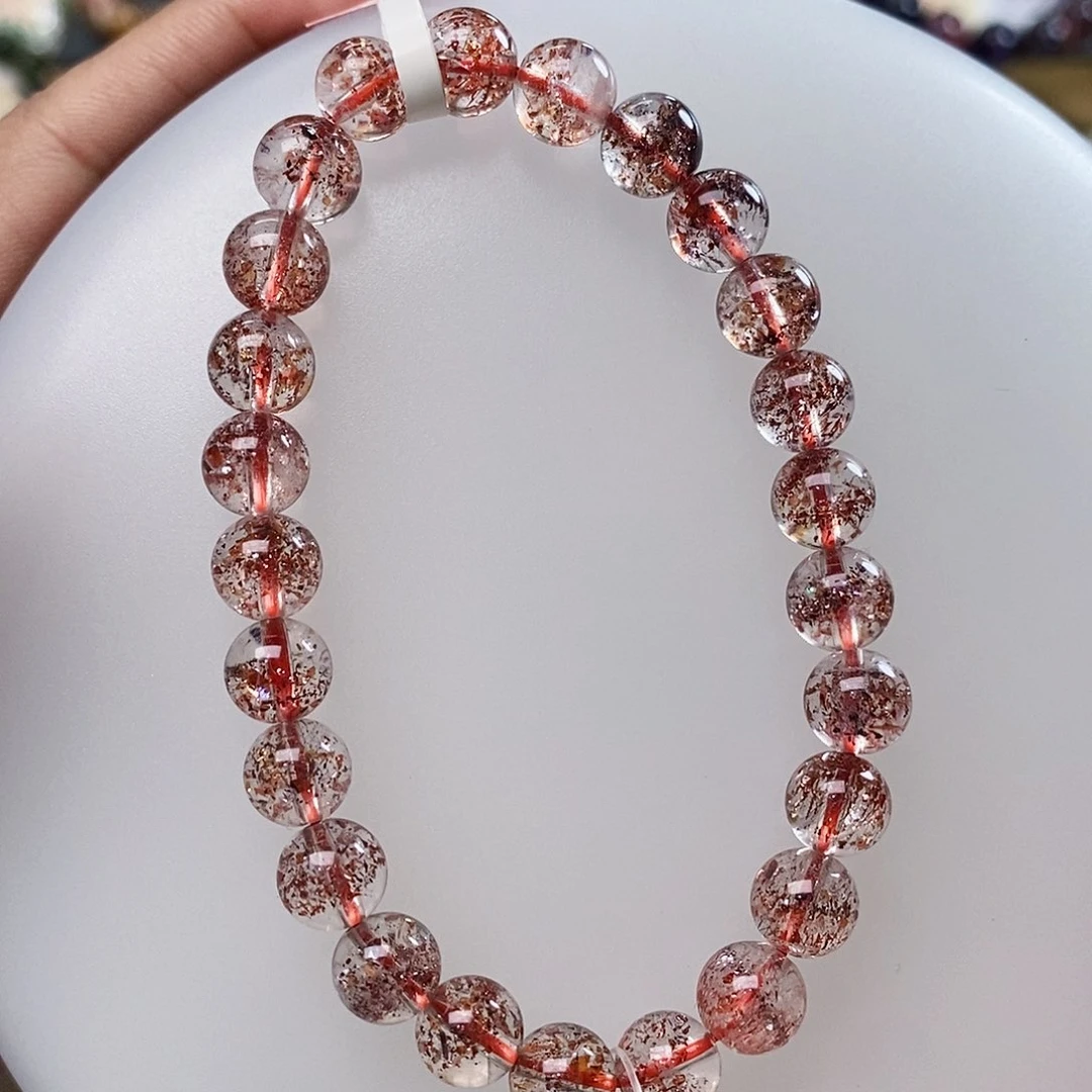 未镶嵌手链水晶高货金草莓7.9m V123