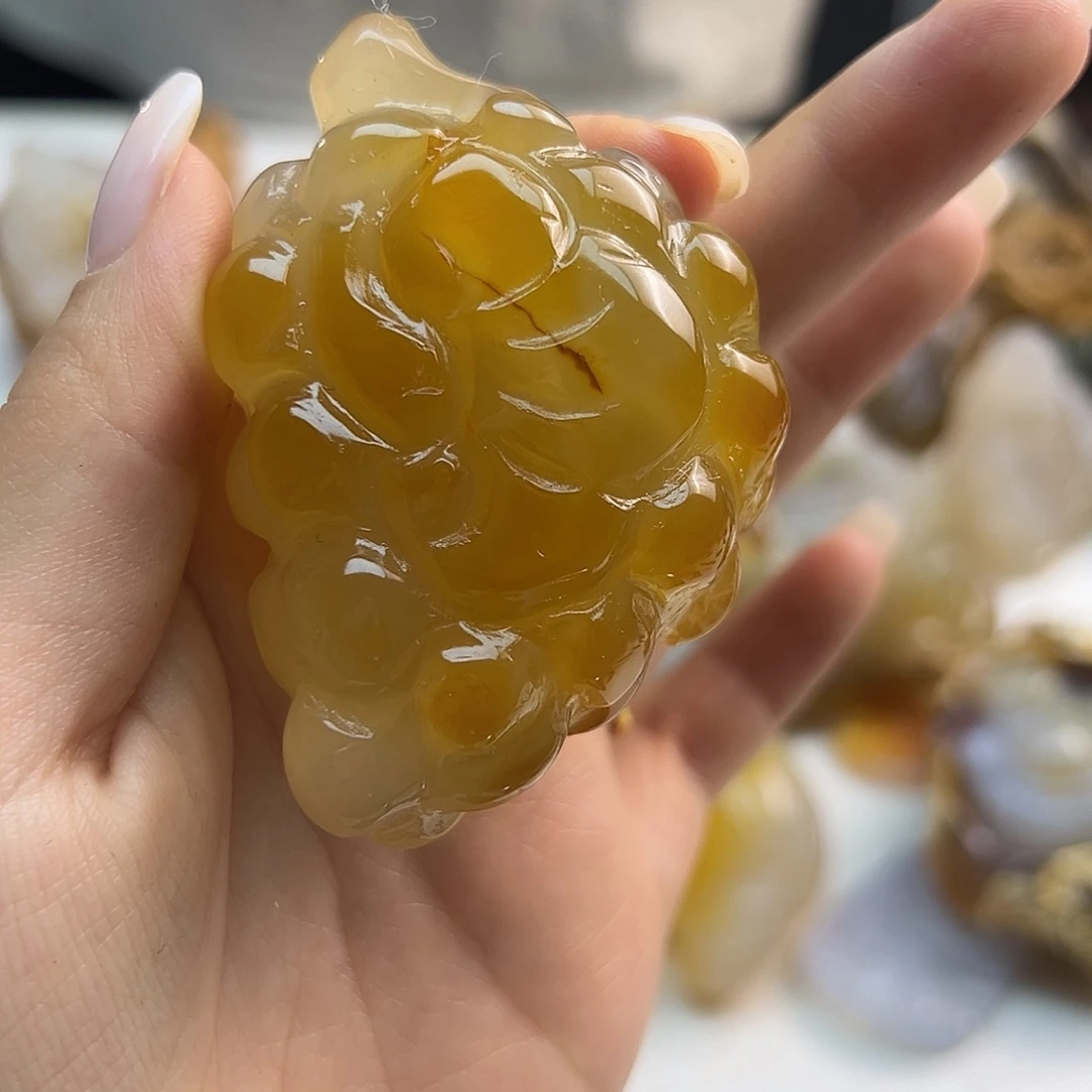 玛瑙/玉髓未镶嵌颈饰