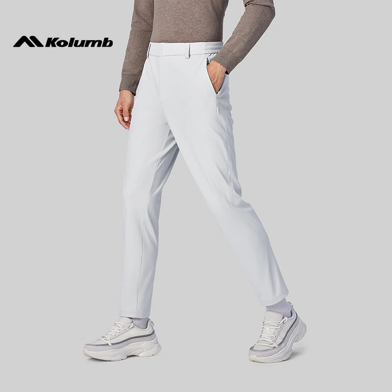 kolumb哥仑步男款软壳裤户外运动防风防水登山裤防泼水旅行徒步裤