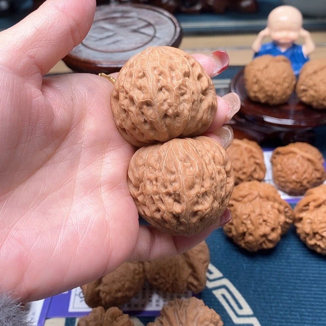 文玩核桃把件铁锤40