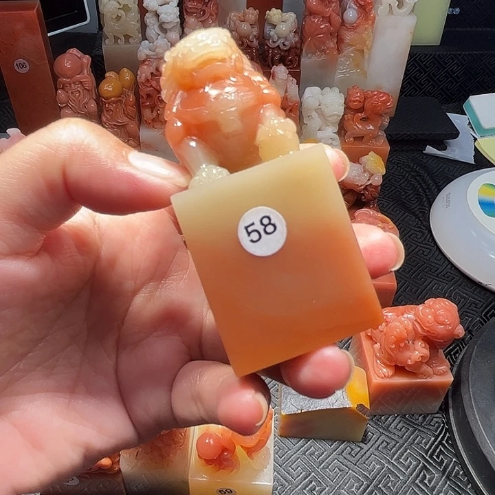 阿****老挝石老挝保利石印章