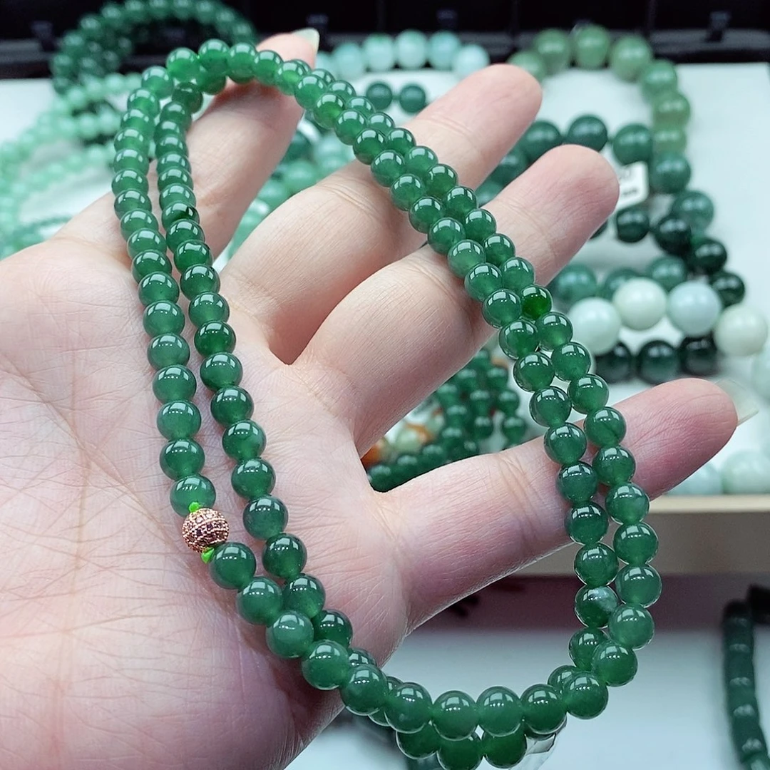 毛衣链未镶嵌翡翠