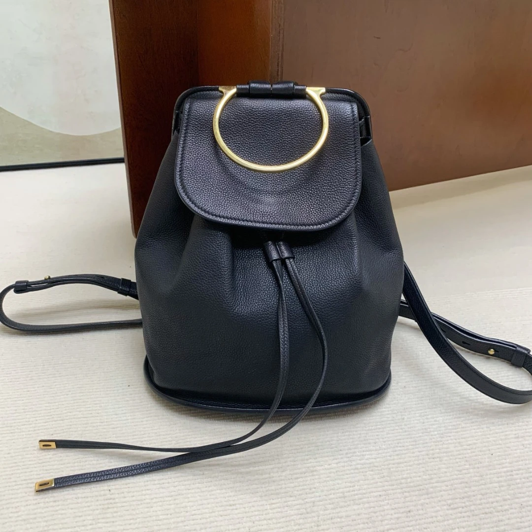 99新 FERRAGAMO/菲拉格慕 【98新】ferragamo 马蹄双肩