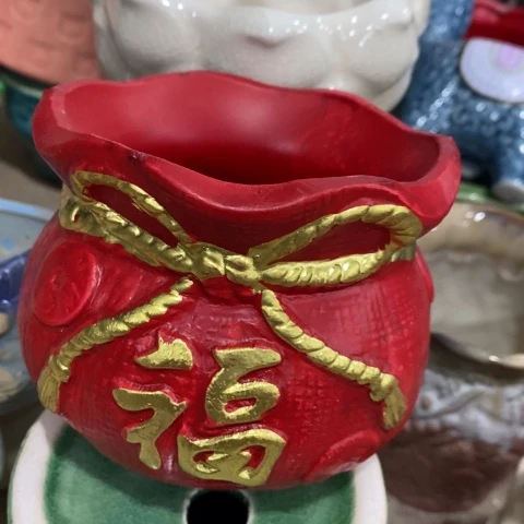 陶瓷小红红色福袋3161313