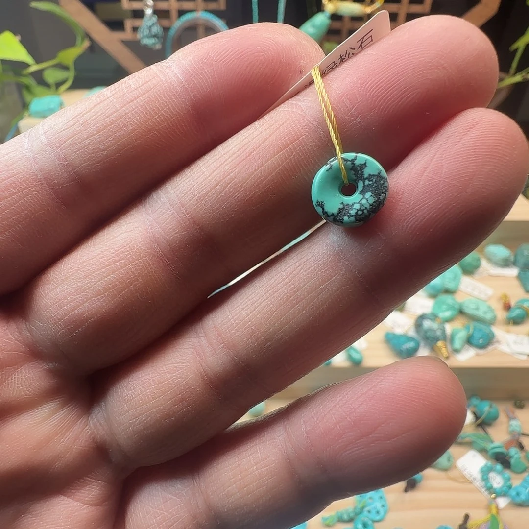 绿松石未镶嵌珠宝半成品