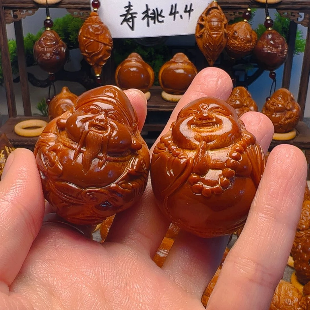 橄榄核手串/手链勇****行财迷一对