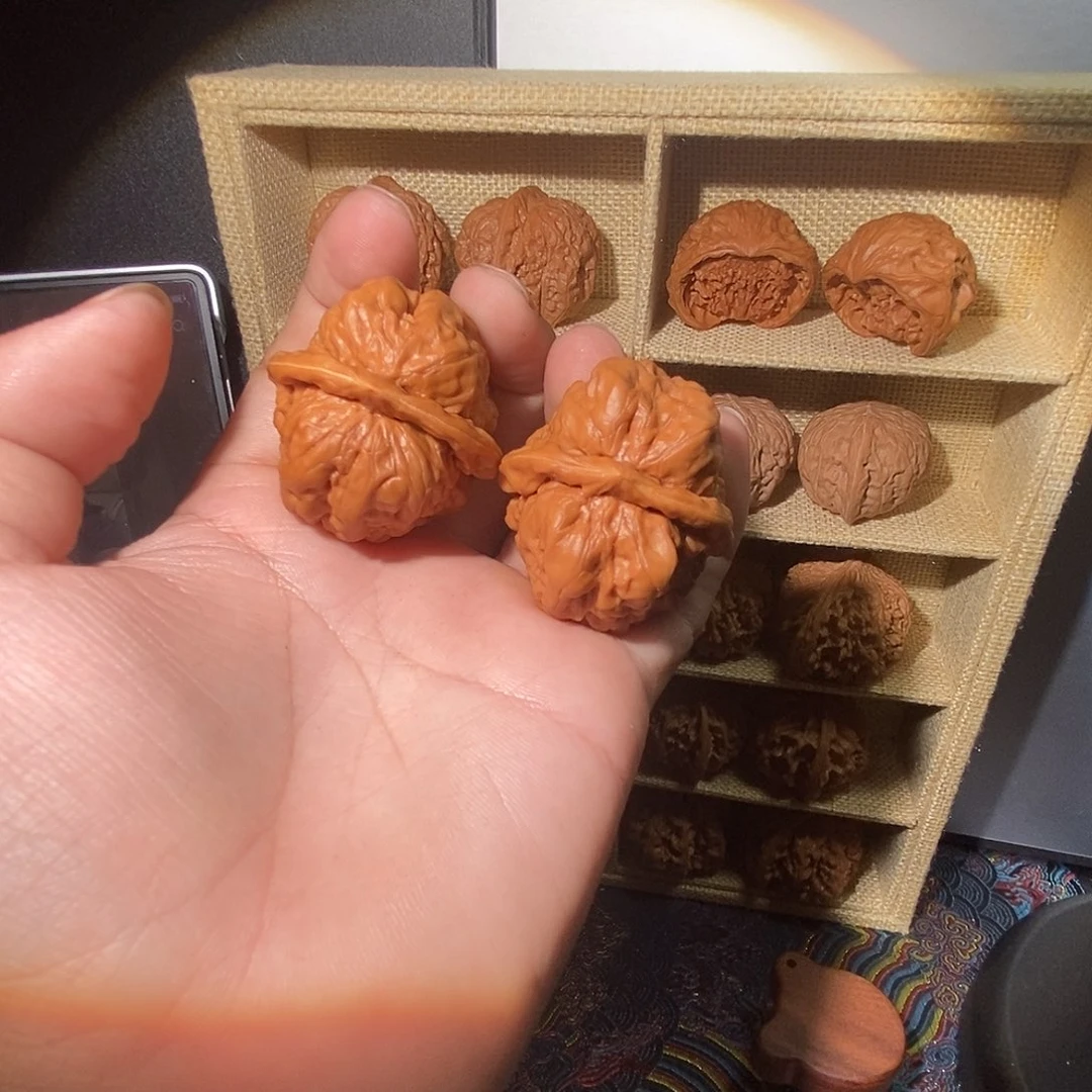 吊坠文玩核桃全品三角蛙
