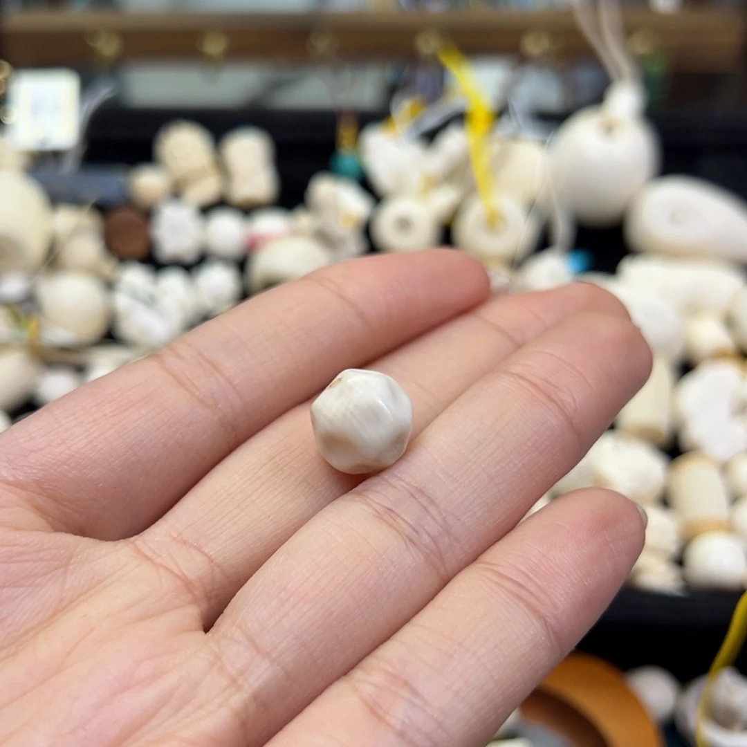 X***子猛犸象牙吊坠11mm奶酪单颗