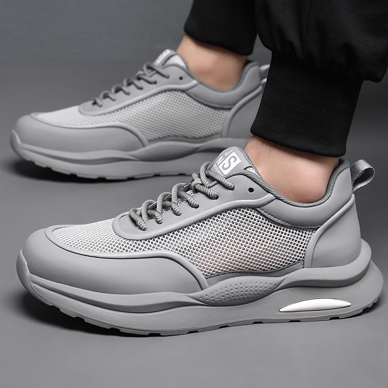 特大码男鞋45夏季新款网面透气运动鞋46休闲跑步鞋47大号老爹鞋49