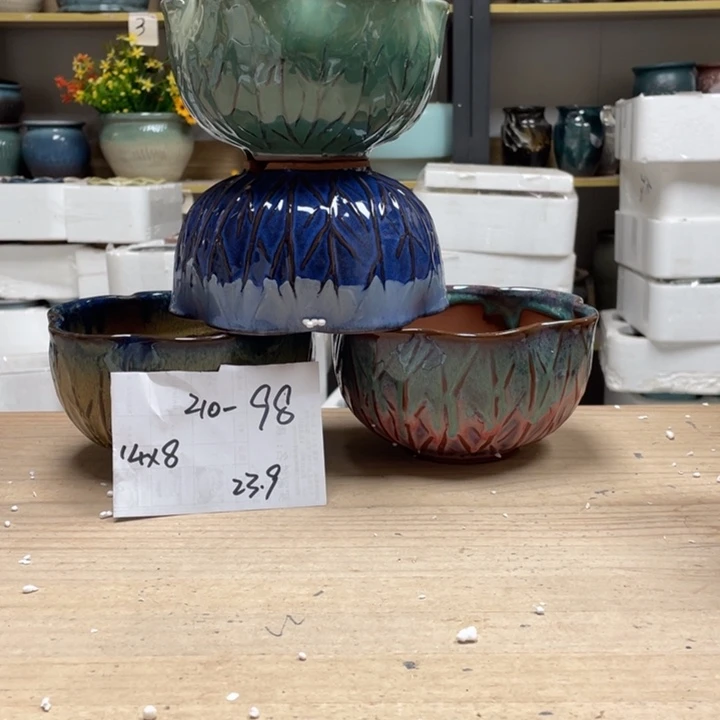 紫砂花盆多肉花盆微瑕98