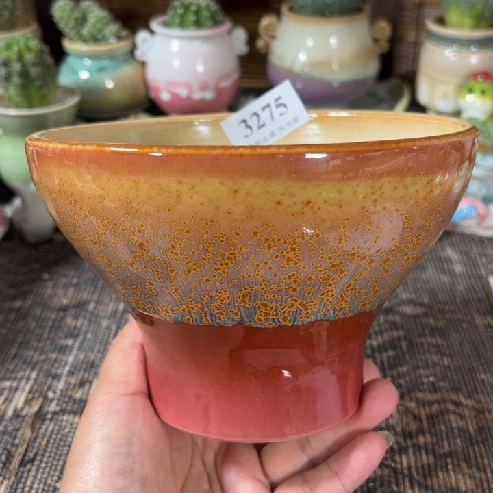 口15 手工花盆满30包邮