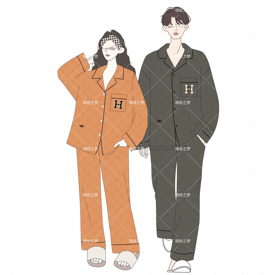 ⑥号【实体品牌特价】高品质秋冬家居服加厚保暖睡衣套装