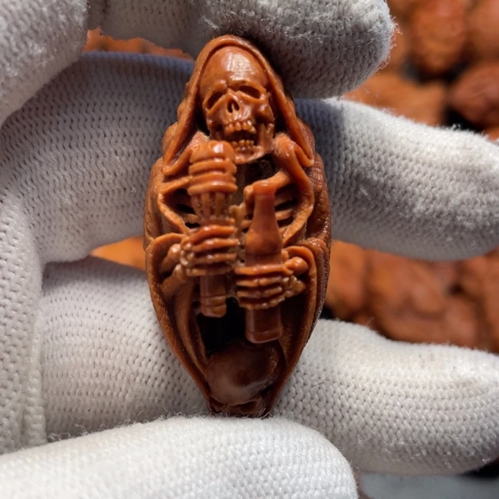 【闪购商品】橄榄核手串/手链骷髅亡灵者