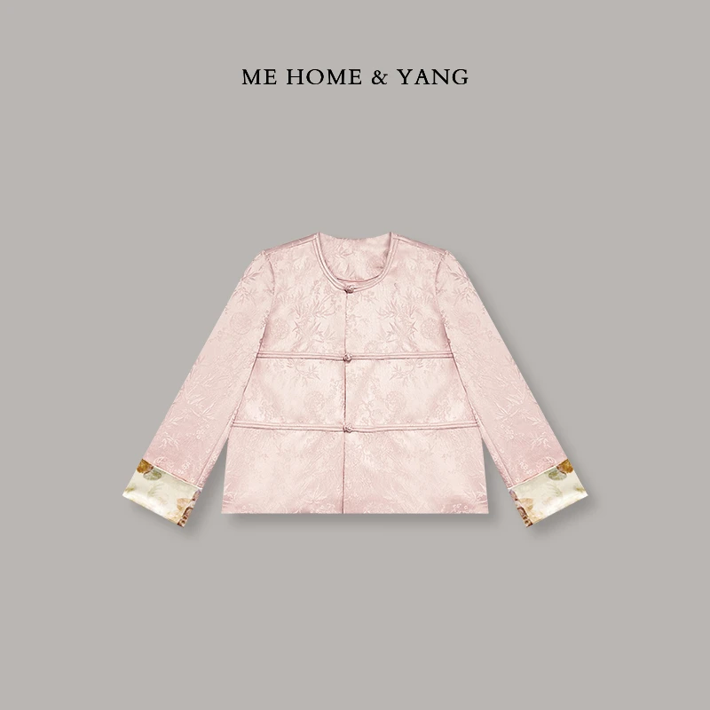 ME【玉竹探春】春季百搭女士显瘦气质设计感时尚外套MEQS0830