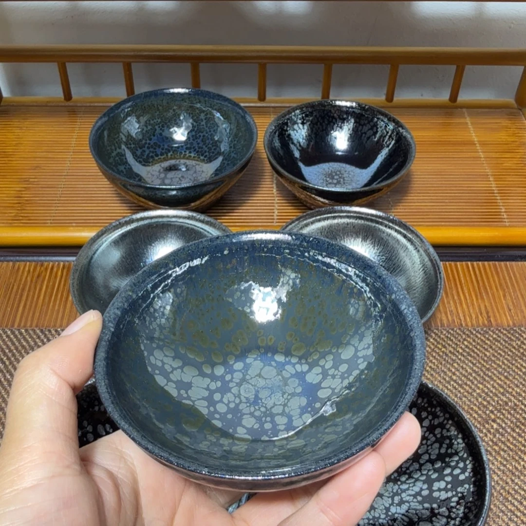 茶盏建盏手工制作主人杯茶杯