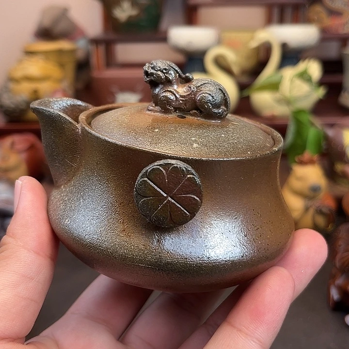 茶杯紫砂文淘紫砂主人杯高端茶器
