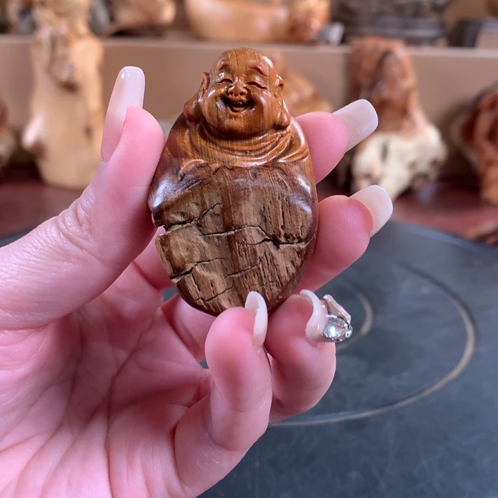 柏木（崖柏）根雕摆件