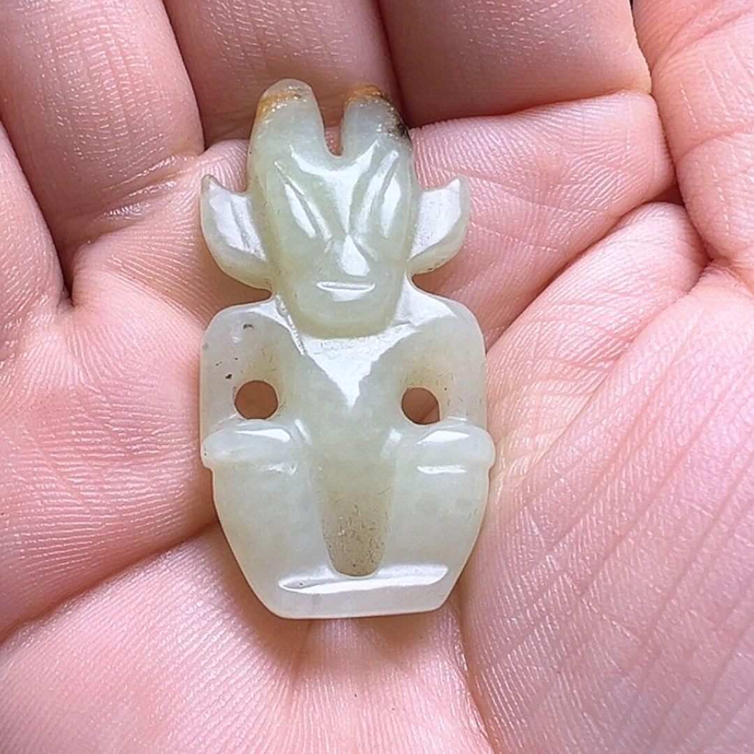 【闪购商品】和田玉挂件未镶嵌猴*