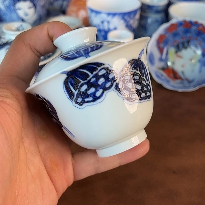 瓷片景德镇全手工手绘陶瓷