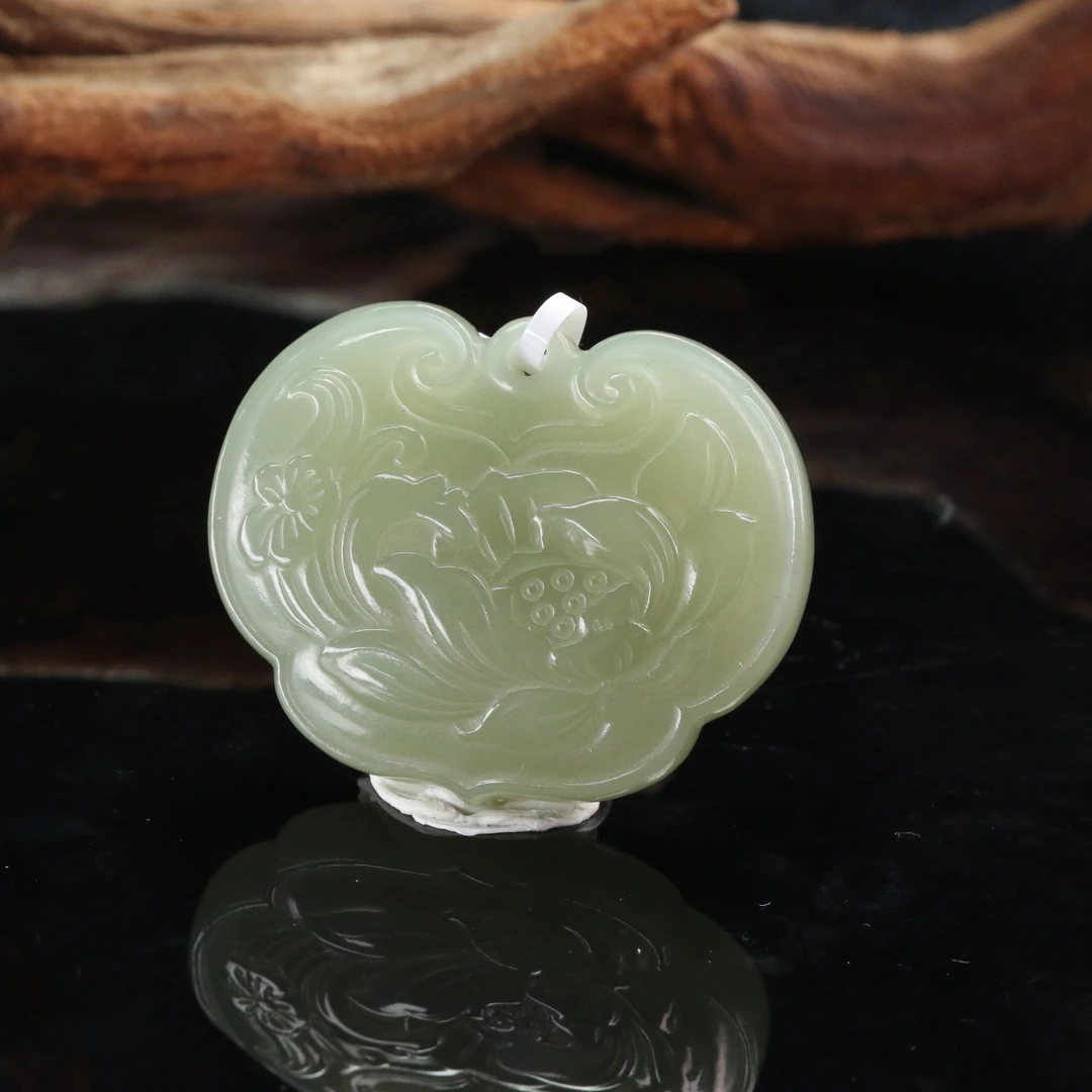 lot53和田玉晴水吊坠/000658厦门保利拍卖