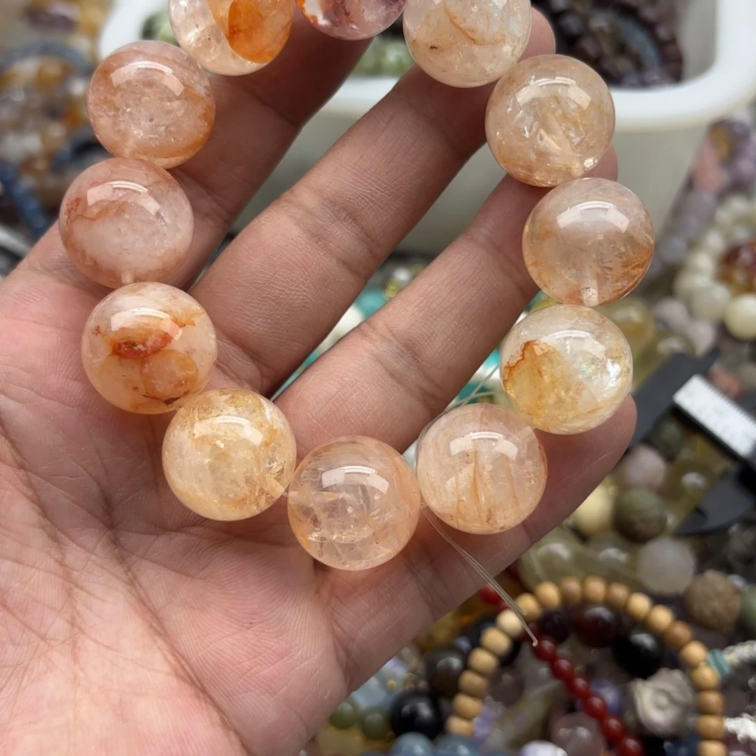 水晶手链银S925镶嵌