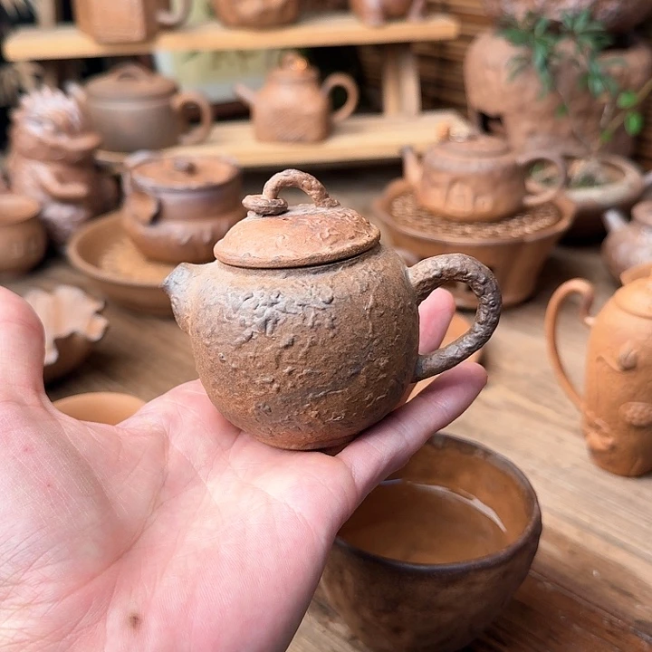 原矿老岩泥茶器系列