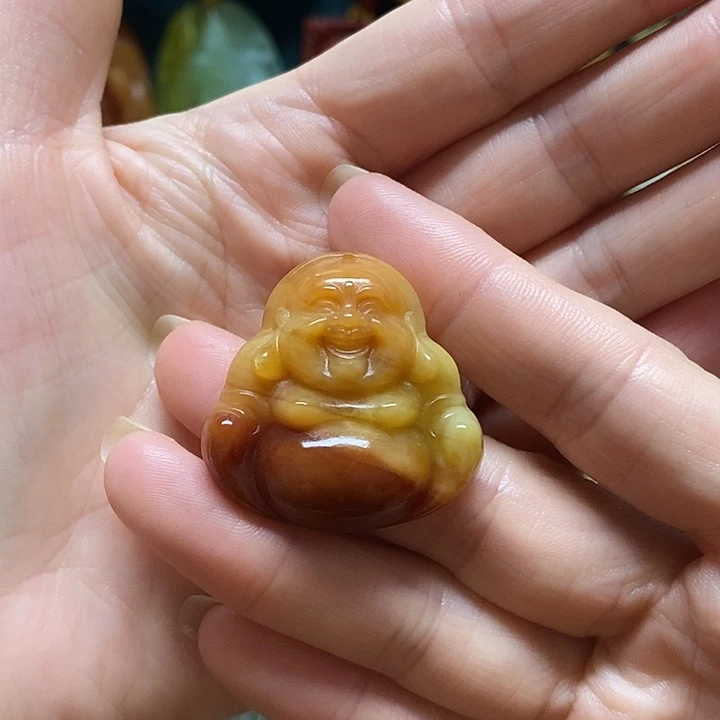 未镶嵌岫玉吊坠(赠链)